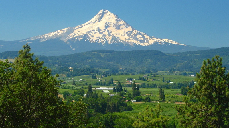 1080P, Mount Hood, Mountains