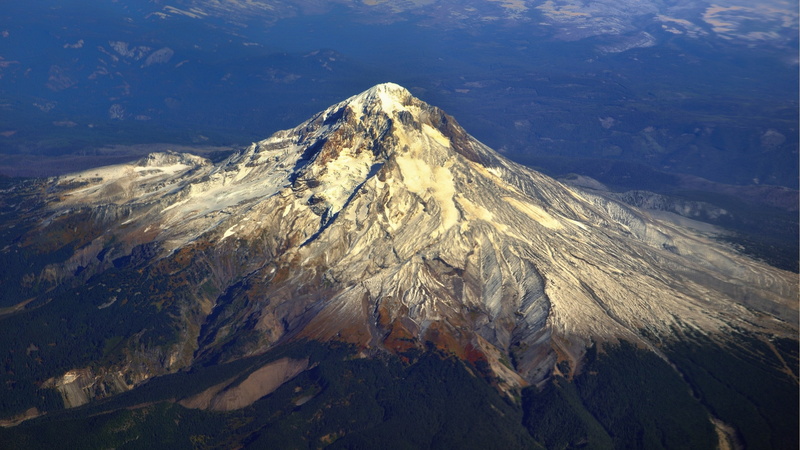 physical geography, mount hood, nature, tranquil scene, beauty in nature, geology, non-urban scene, mountain ridge, outdoors, formation, scenics - nature