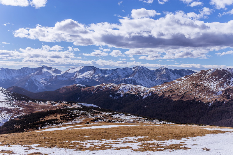 snow, no people, snowcapped mountain, cold temperature, tranquility, estes park, mountain, mountain peak, rocky mountain national park, sky, winter, hiking