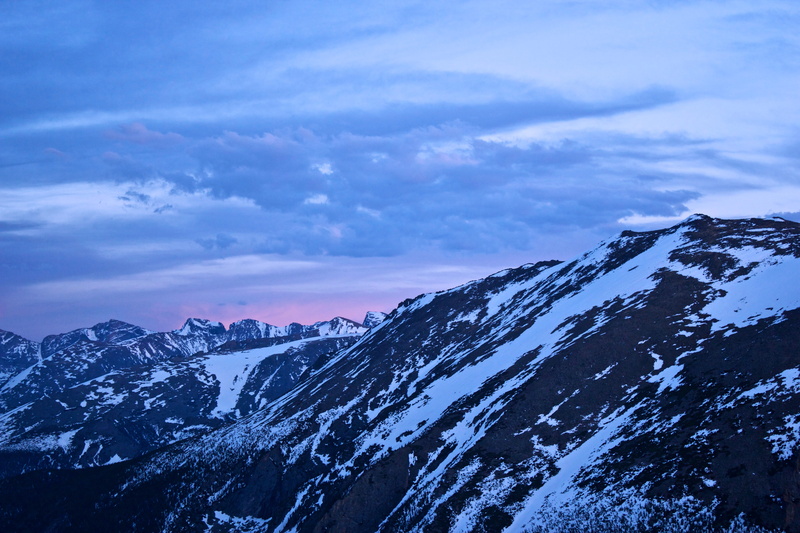 sunset, sky, cloud - sky, nature, no people, forest canyon overlook, idyllic, rocky mountain national park, scenics - nature, beauty in nature, mountain