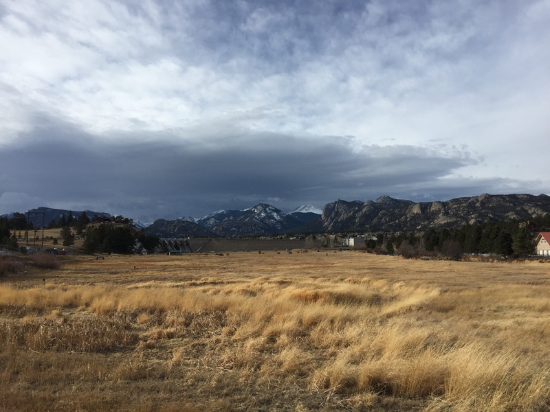estes park, field, plant, tranquil scene, outdoors, non-urban scene, beauty in nature, tranquility, cloud - sky, scenics - nature, day, fall, landscape
