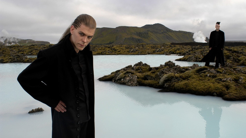 caucasian Ethnicity, two People, three quarter length, adult, rock, black, scenics, one Person, rock - object, non-urban scene, suit, young Adult, real people