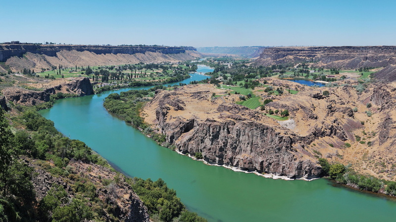  usa, snake, 2K, hd, canyon, rivers