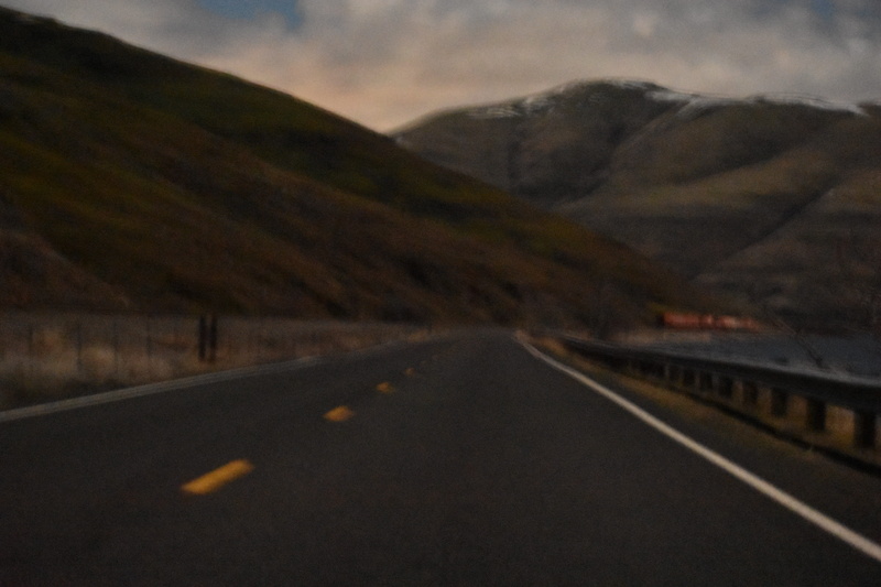road, sign, full moon, road trip, snake river, scenics - nature, no people, environment, night photography, mountain, multiple lane highway, 5K, symbol