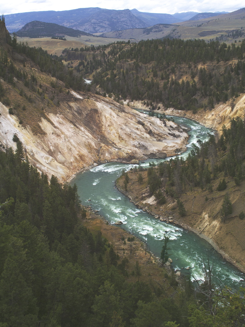 beauty in nature, mountain, mountain range, non-urban scene, day, yellowstone national park, view, united states, tranquil scene, nature, 4K, no people