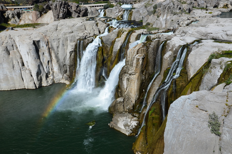 day, scenics - nature, solid, north west, flowing water, beauty in nature, flowing, outdoors, north america, cliff, rock, idaho, nature, 4K, no people