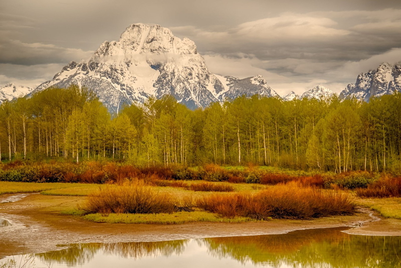mount moran, 1080P