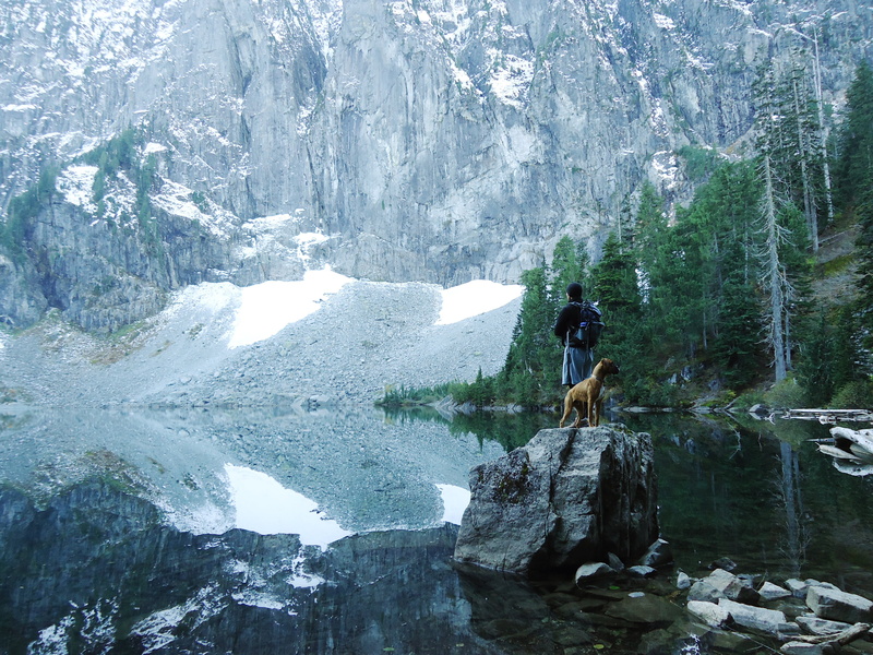activity, mountain, hiking, water, real people, solid, outdoors, rock - object, non-urban scene, motion, lifestyles, people, washington, scenics - nature