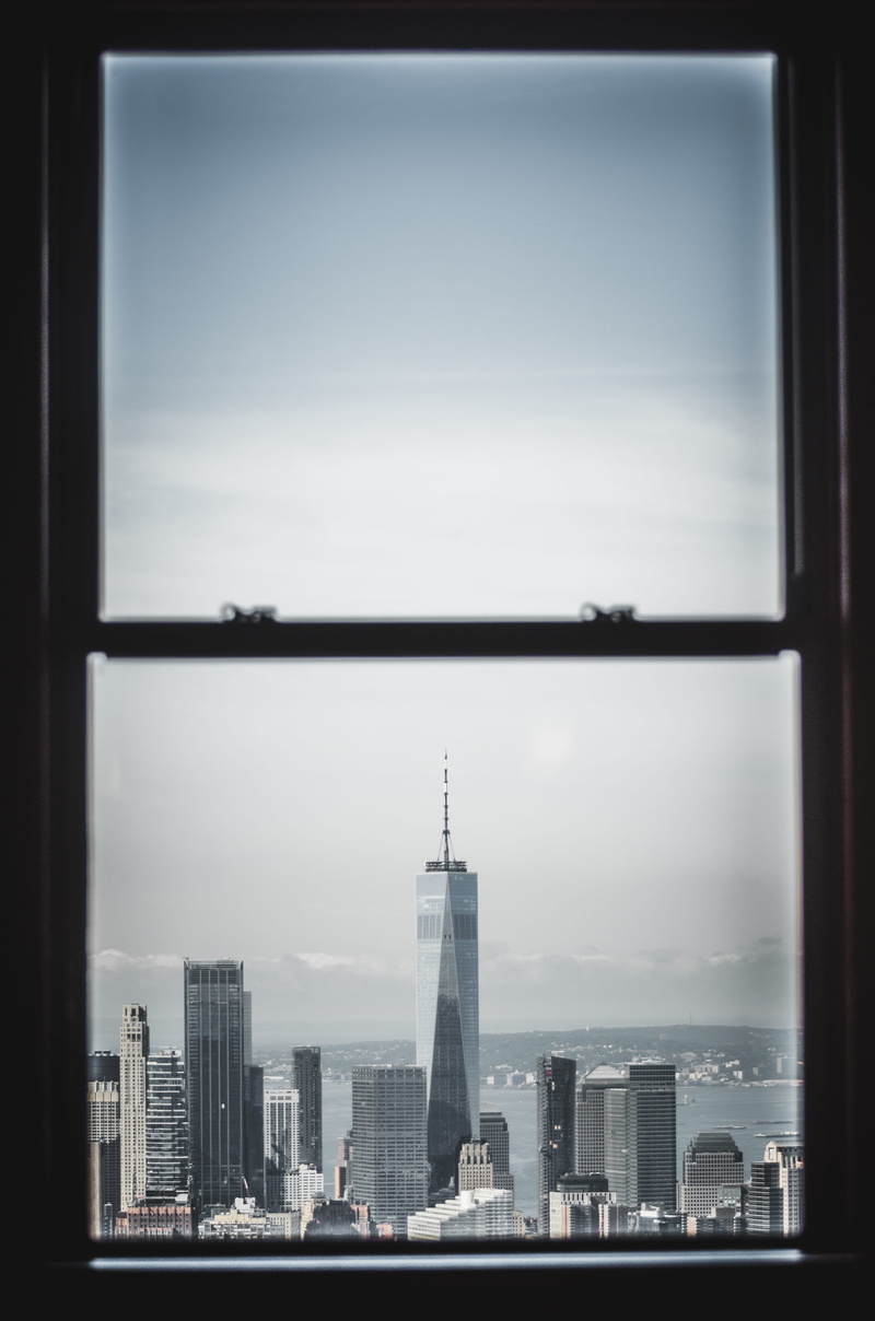 building Exterior, modern, tourism, daytime, place, travel Locations, architecture, city, new York State, skyscraper, highrise, window, gray, tourist destination