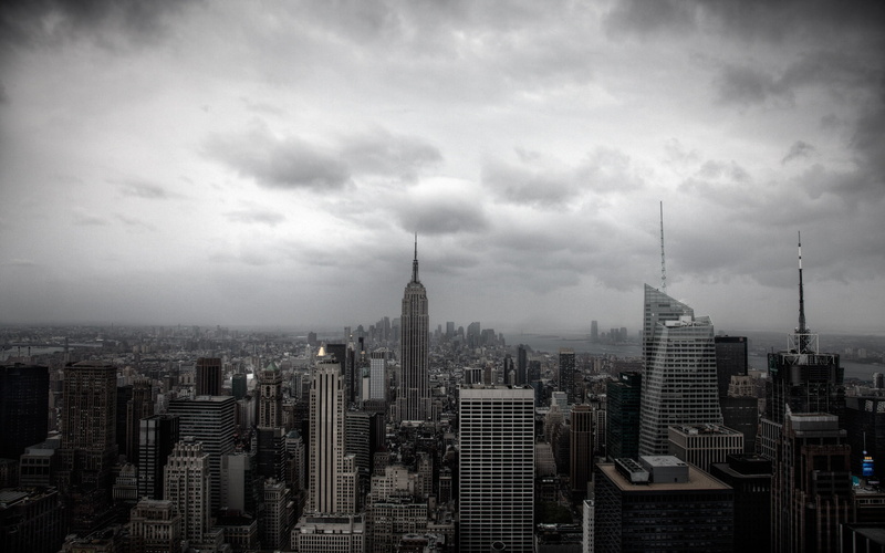 skyscrapers, downtown District, office building exterior, new York State, tower, cloud - Sky, building, sky, famous Place, modern, spire, residential district