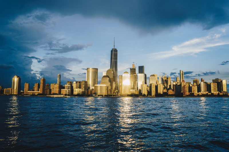 city, outdoors, skyline, tower, united states, office building exterior, cityscape, building exterior, travel destinations, jersey city, building, office