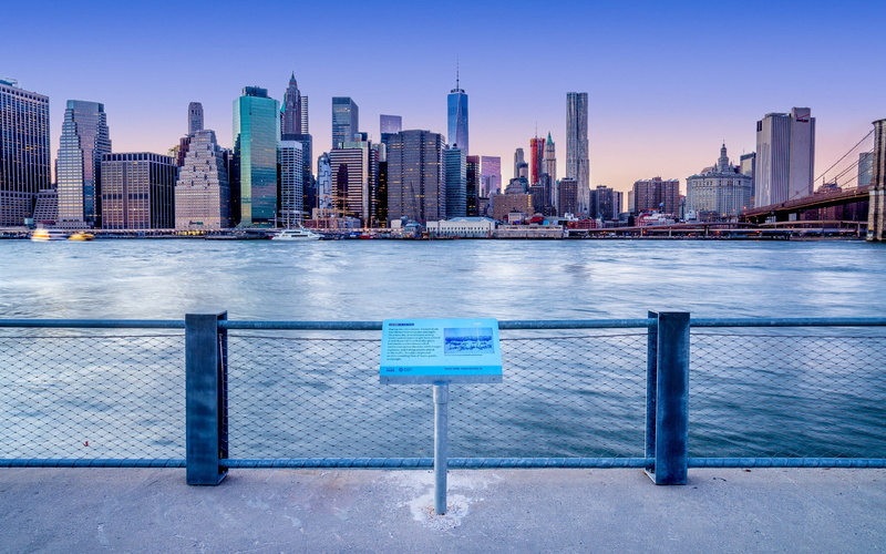 HD, skyline, Brooklyn Bridge Park, manhattan, Manhattan skyline, 1080P