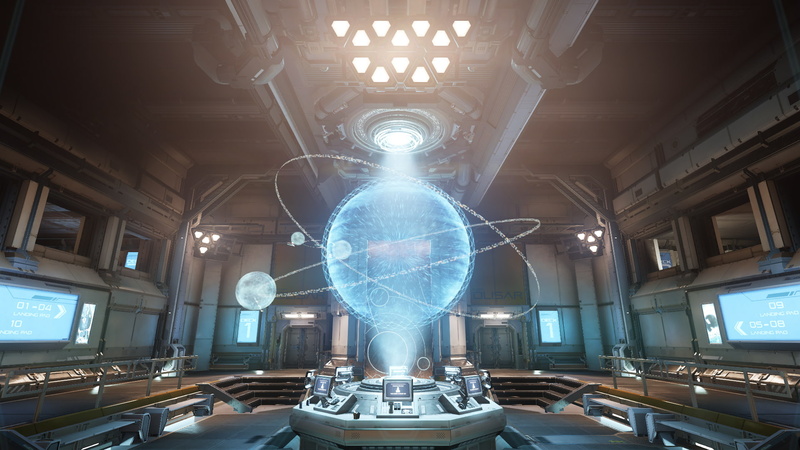 Star Citizen, mode of transportation, building, vehicle interior, lighting equipment, decoration, indoors, travel, electric lamp, rail transportation, transportation
