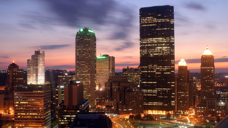 1080P, Pittsburgh, building, cityscape