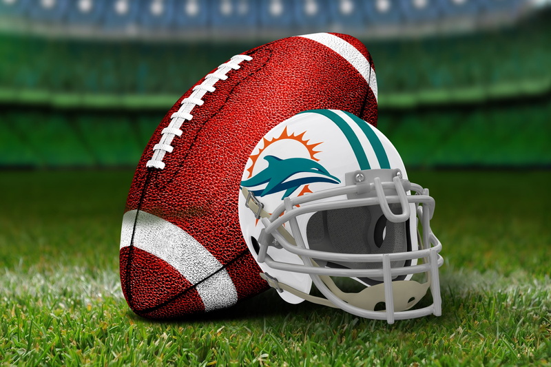no people, miami dolphins, field, pair, grass, nature, 2K, close-up, hat, sport, green color, nfl, outdoors, clothing, day, shoe, canvas shoe, national football league