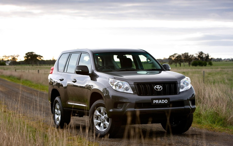 prado, off-road, 1080P, toyota, grass, cars