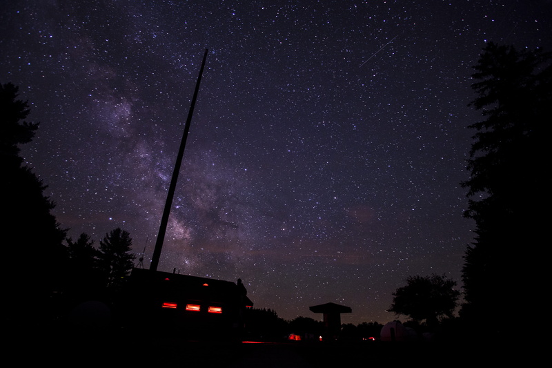 tree, united states, outdoors, transportation, cherry springs state park, night, plane, astronomy, land vehicle, illuminated, red, long exposure, space and astronomy