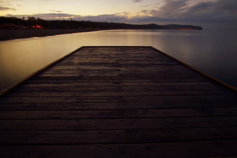 spring, Night, beach, Sea, nature, beauty in nature, no people, the baltic sea, Twilight, the coast, summer, pier, tranquil scene, architecture, boards
