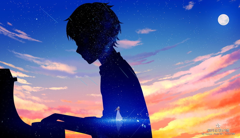 720P, your lie in april