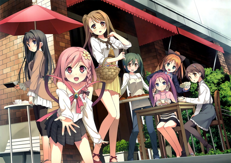 hirosaki kanade, ayase sayuki, Anime, 4K, your diary, fujimara natsuki, ichinose hotori