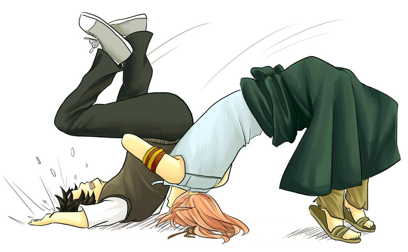 anime, shimizu, simple, meguro, 720P, raikou, boys, gau, suplex, background, nabari, brunettes, hair, pink