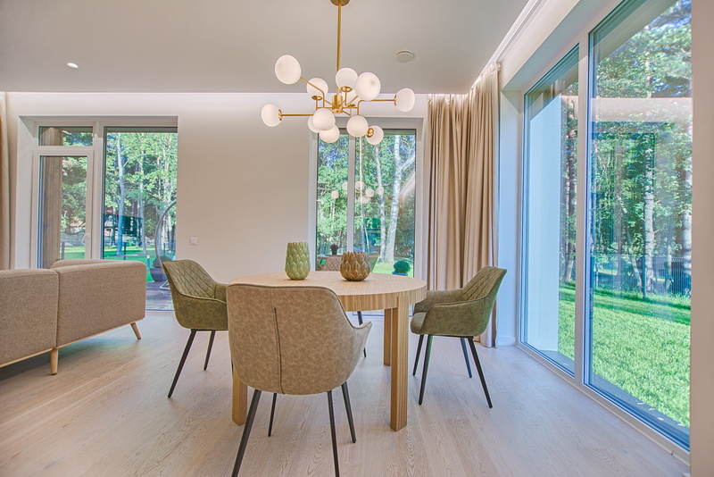 modern, window, 2K, built structure, wood - material, piece, curtains, room, building, wooden, interior design, seats, daylight, no people, contemporary