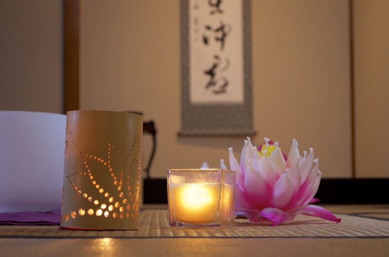 candle, refreshment, drink, flowering plant, japanese-style room, close-up, flower, Japanese Style, japan culture, household equipment, food and drink