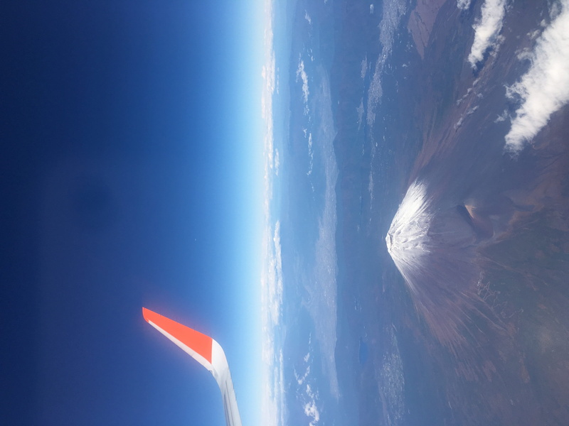 air vehicle, fujinomiya, 4K, sea, flying, day, airplane, transportation, blue, japan, travel, wave, flight, mount fuji, beauty in nature, cloud - sky