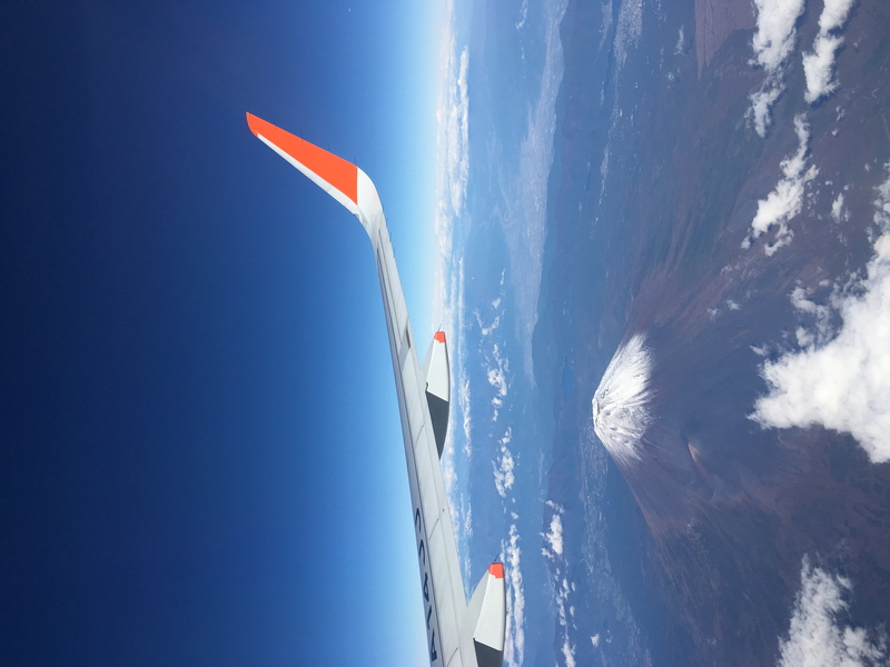 flying, nature, airbus, beauty in nature, cloud - sky, airplane, aviation, no people, mount fuji, 4K, air vehicle, mode of transportation, transportation