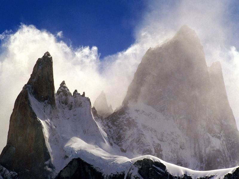outdoors, cold - Temperature, rock - Object, cloud - Sky, sunlight, andes, tranquil scene, alps, ice, landscape, tranquility, dolomites, tourism, uNESCO World Heritage Site