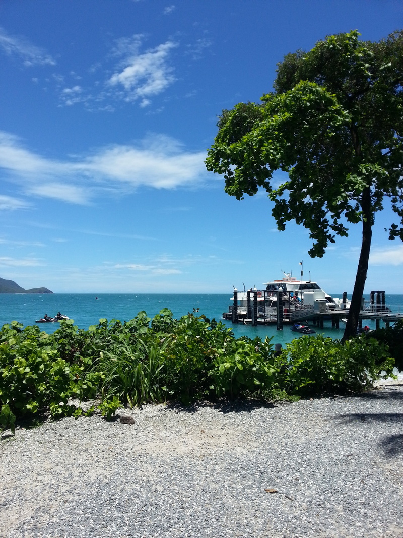holiday, day, summer, beach, 2K, destination, tourism, transportation, water, blue, queensland, plant, sand, sea, sky, fitzroy island, built structure