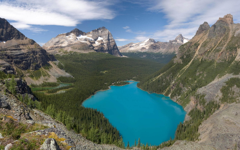  2K, desktop, hara, yoho, national, canada, natural, beauties, british, o, hd, lake, park, columbia