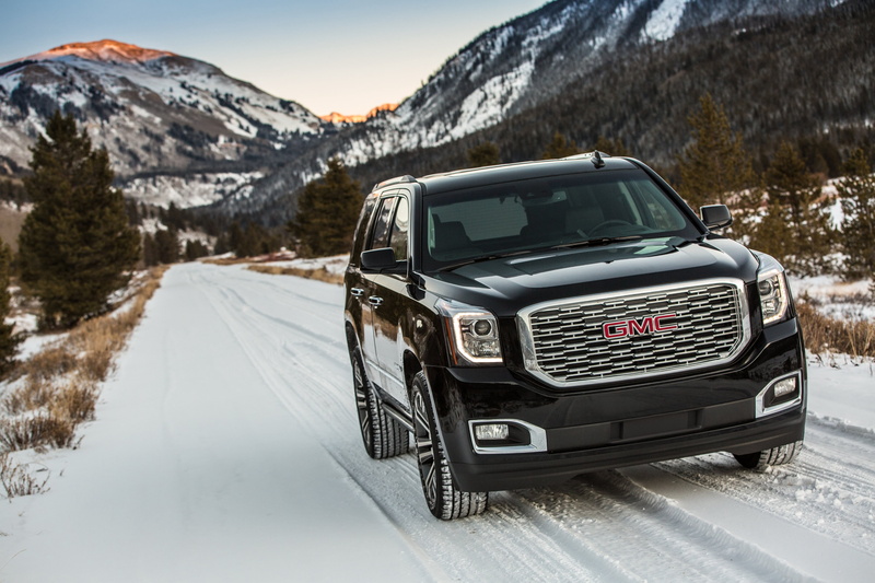 suv, truck, gmc, denali, 2018, yukon, 4K