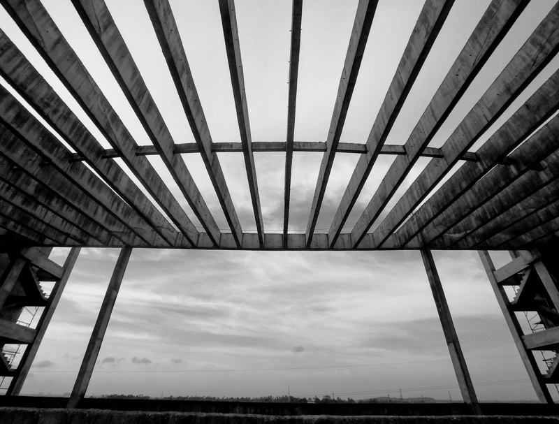 kochi, black, cloud - sky, lines, cmant, white, roof beam, top view, ceiling, no people, metal, filer, built structure, outdoors, pattern, 4K