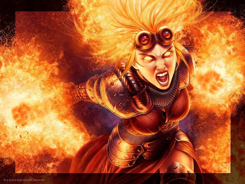 nalaar, argyle, steve, ablaze, 1080P, chandra, magic, gathering