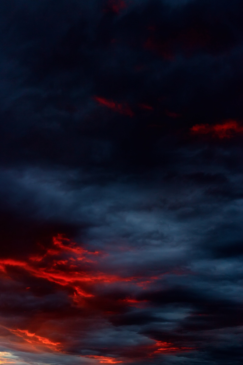 abstract, outdoors, storm cloud, no people, nature, cloudscape, red, 5K, copy space, power in nature, beauty in nature, cloud - sky, wind, sunset, night