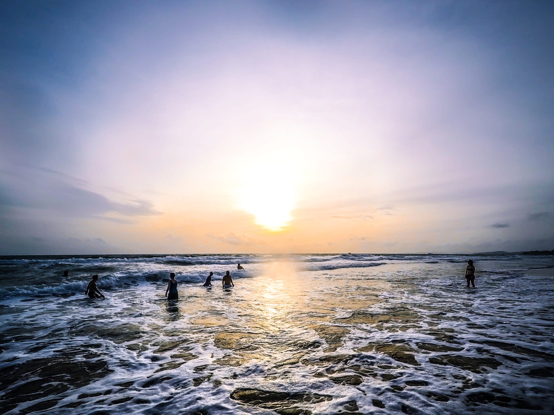 horizon, motion, ocean, light, dusk, beauty in nature, sport, bright, 2K, vietnam, phu quoc, sunrise, waterfront, beach, sun, dawn, horizon over water
