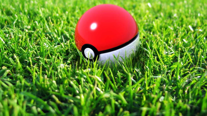 grass, 720P, golf ball, leisure activity, nature, leisure games, plastic, golf, plant, lawn, red, outdoors, toy, ball, competition, green color, no people