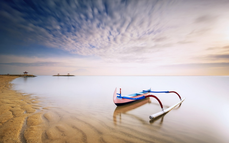 1080P, Bali, Karang Beach, Indonesia, Sanur