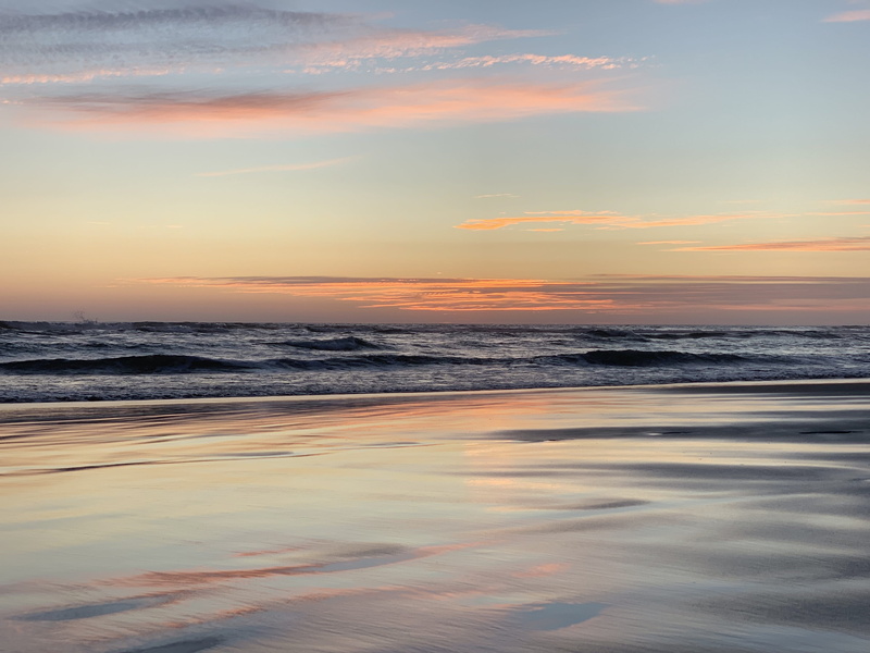 shore, dawn, acapulco, mexico, water, horizon over water, wave, scenics - nature, seashore, hour, beach, golden, sea, nature, sunset, seascape, sky, ocean