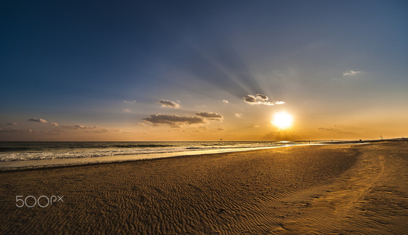 1080P, tranquility, tranquil scene, scenics - nature, sea, outdoors, land, Sun, photography, sunbeam, idyllic, water, horizon over water, sunlight, sand