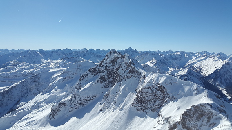 cold temperature, nature, mountain peak, coniferous tree, no people, view, clear sky, tranquil scene, snowcapped mountain, s, sky, sunny, tyrol, covered