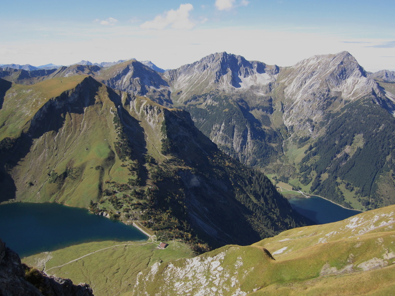 4K, austria, tannheim, summit, alpine, hike, sky, non-urban scene, scenics - nature, langs berger hut, formation, outdoors, view, rock, beauty in nature