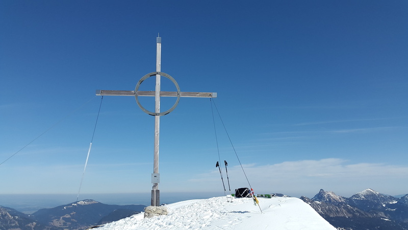 sky, tyrol, austria, snow, cross, blue, alpine, travel, backcountry skiiing, fuel and power generation, wind power, Bschiesser, scenics - nature, cold temperature
