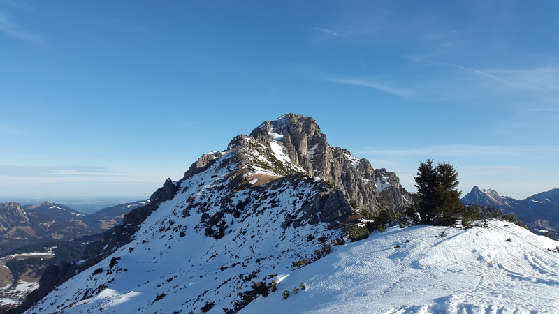 rock - object, beauty in nature, tannheimer mountains, rohnenspitze, sky, no people, alpine, cloud - sky, nature, winter, solid, day, photography, environment