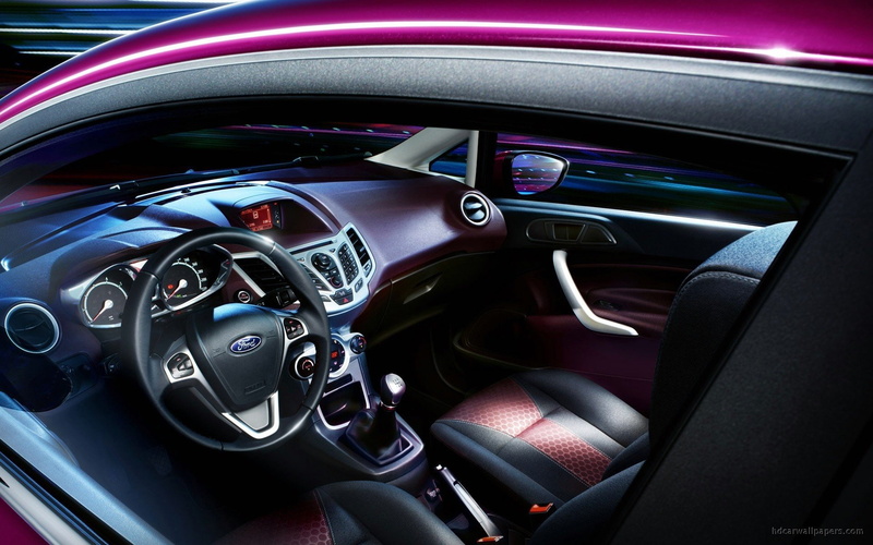 cars, 1080P, fiesta, interior, vehicles, ford