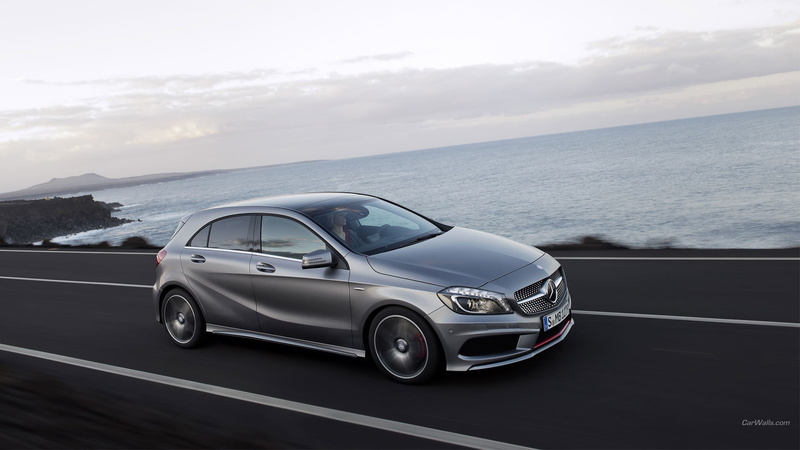 Mercedes  A-Class, 1080P, car, hatchbacks, Mercedes-Benz