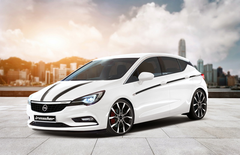 4K, cars, Irmscher, Opel, Astra