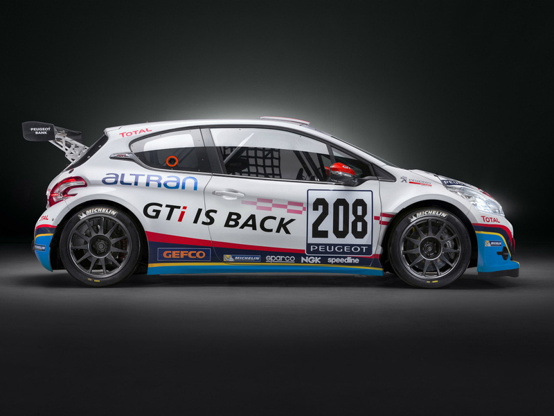 208, gti, 2013, peugeot, 1080P, race, racing