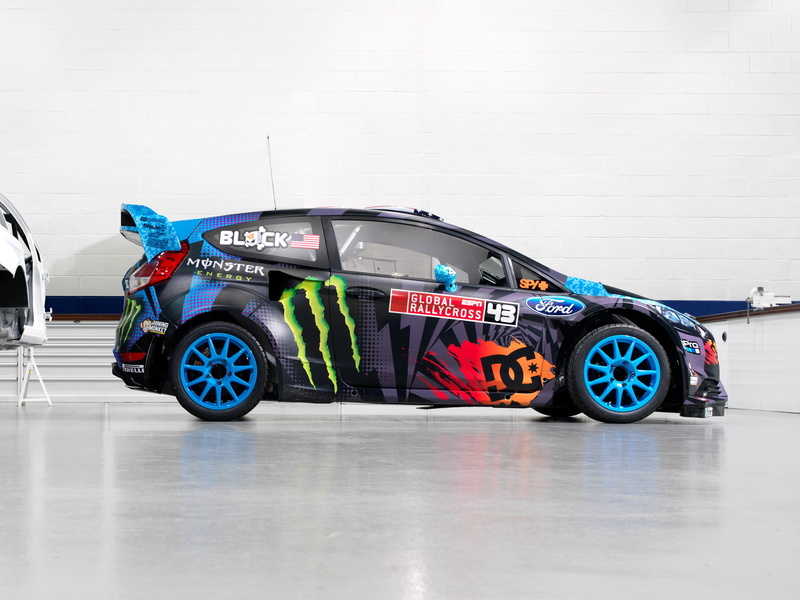 ford, s t, rx43, racing, rallycross, 1080P, 2013, fiesta, race, tuning
